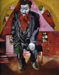 Chagall M. Jew in Red. 1915